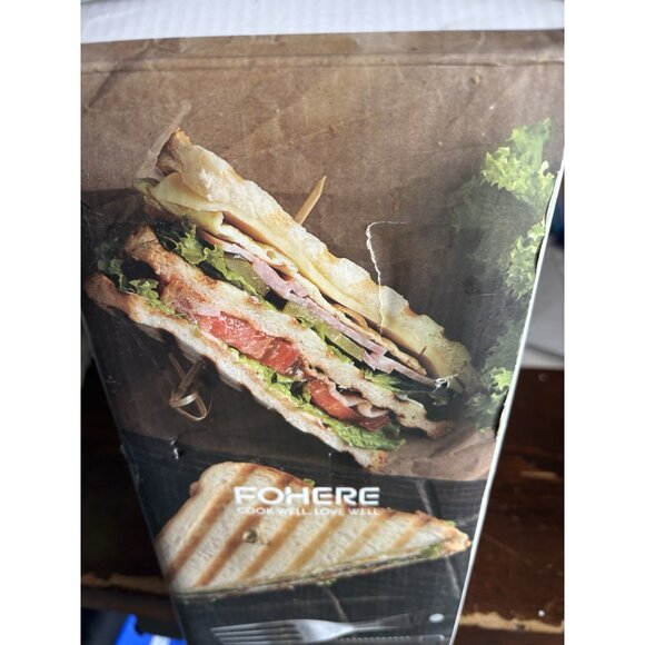 3-in-1 Waffle Sandwich Panini Maker Removable Plates 1200W Grill *Damaged box* - Picture 14 of 14